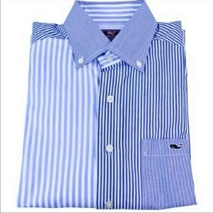 Vineyard Vines Men's Ocean Edge Party Tucker Shirt Sz L